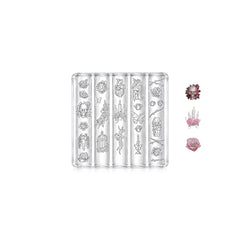 3D Nail Art Mold (Upgrade) - #63 Retro Candlestick & Skull