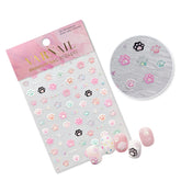 Jelly Nail Sticker - Pastel Cat Paw