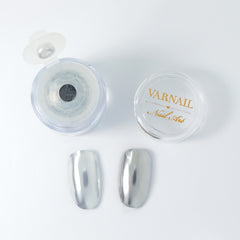 Mirror Metallic Nail Chrome Powder - VM02 Silver