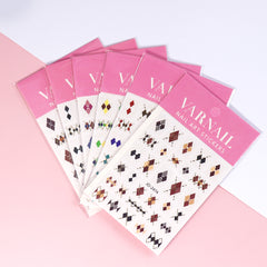 Nail Sticker - Diamond Pattern