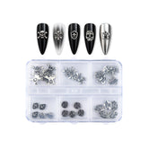Gothic Halloween Nail Charms - 6 Grids
