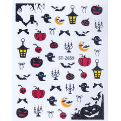 Nail Sticker - Happy Halloween