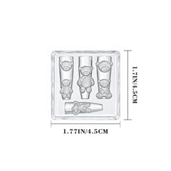 3D Nail Art Mold (Upgrade) - #10 Teddy Bear