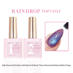 NEW! Hema-Free Raindrop Top Coat Set (💧 50% OFF! ⚡️Limited Time)