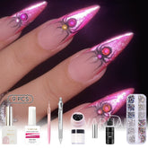 Trendy Nail Design Kit - No.33 Pink Venom