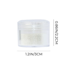 Ultra Fine White Reflective Glitter