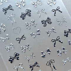 Chrome Nail Sticker - Coquette Aesthetic