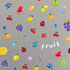 Jelly Nail Sticker - Tiny Fruit