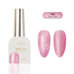 Hema-Free Glitter Gel Polish - 044 Pink Star