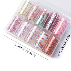 Nail Transfer Foil - Floral (Garden)