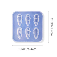 3D Nail Art Mold (Upgrade) - #37 Birthday Cake