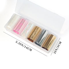 Nail Transfer Foil - Holo & Metallic