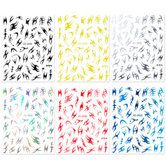 Nail Stickers - Flame