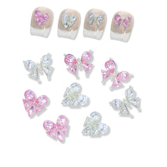 Heart & Butterfly Charms