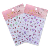 Rhinestone Nail Sticker - Vintage Strawberry & Grape