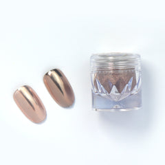 Mirror Metallic Nail Chrome Powder - VM05 Coffee Gold