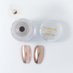 Mirror Metallic Nail Chrome Powder - VM05 Coffee Gold
