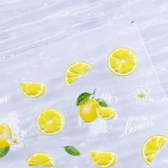Jelly Nail Sticker - Lemon & Lace