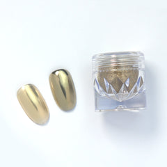 Mirror Metallic Nail Chrome Powder - VM06 Light Gold