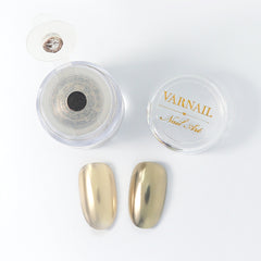 Mirror Metallic Nail Chrome Powder - VM06 Light Gold