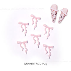 Soft 3D Nail Charms - Ribbon Bow