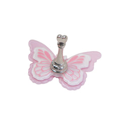 Butterfly Nail Practice Stand with Heart Magnetic Holder