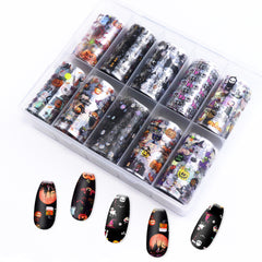 Nail Transfer Foil - Halloween Night