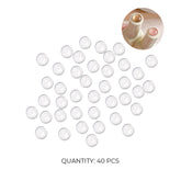 Nail Color Swatches - Glass Round