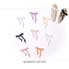 Soft 3D Nail Charms - Ribbon Bow