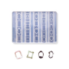 3D Nail Art Mold (Upgrade) - #38 European Frame