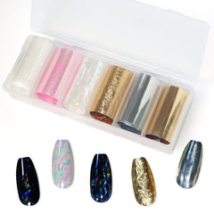 Nail Transfer Foil - Holo & Metallic