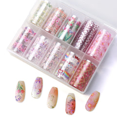 Nail Transfer Foil - Floral (Garden)