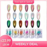 Weekly Deal : 40% OFF⚡️ Aurora Mermaid Nail Chrome Powder Set