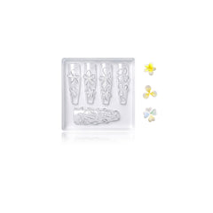 3D Nail Art Mold (Upgrade) - #49 Plumeria