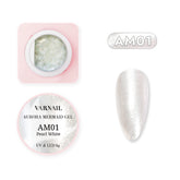 Aurora Mermaid Gel Polish - AM01 Pearl White