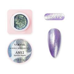 Aurora Mermaid Gel Polish - AM12 Sparkle Ripple