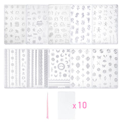 Nail Art Mold Set (11 Pcs/Set)