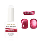Holiday Lights Cat Eye (Hema-Free) - CEHL02 Red Velvet