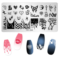 Nail Stamping Plates - Halloween