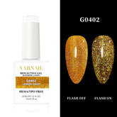 Hema-Free Rainbow Candy Reflective Gel - G0402 Lemon Drop