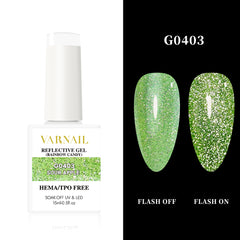 Hema-Free Rainbow Candy Reflective Gel - G0403 Sour Apple