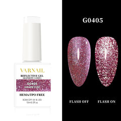 Hema-Free Rainbow Candy Reflective Gel - G0405 Grape Fizz