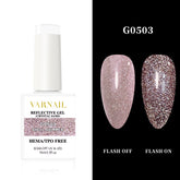 Hema-Free Crystal Sand Reflective Gel - G0503 Shell Shimmer
