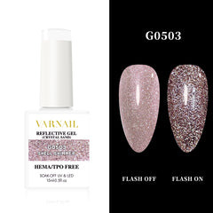 Hema-Free Crystal Sand Reflective Gel - G0503 Shell Shimmer