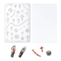 Nail Art Mold - JT022 Cross
