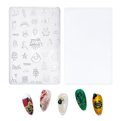 Nail Art Mold - JT030 Christmas