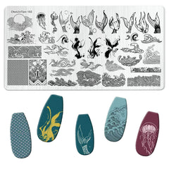 Nail Stamping Plates - Ocean Magic