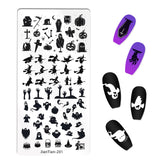 Nail Stamping Plates - Halloween Ghost
