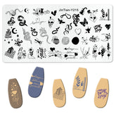 Nail Stamping Plates - Snake