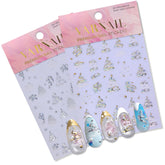Chrome Nail Sticker - Christmas Tree